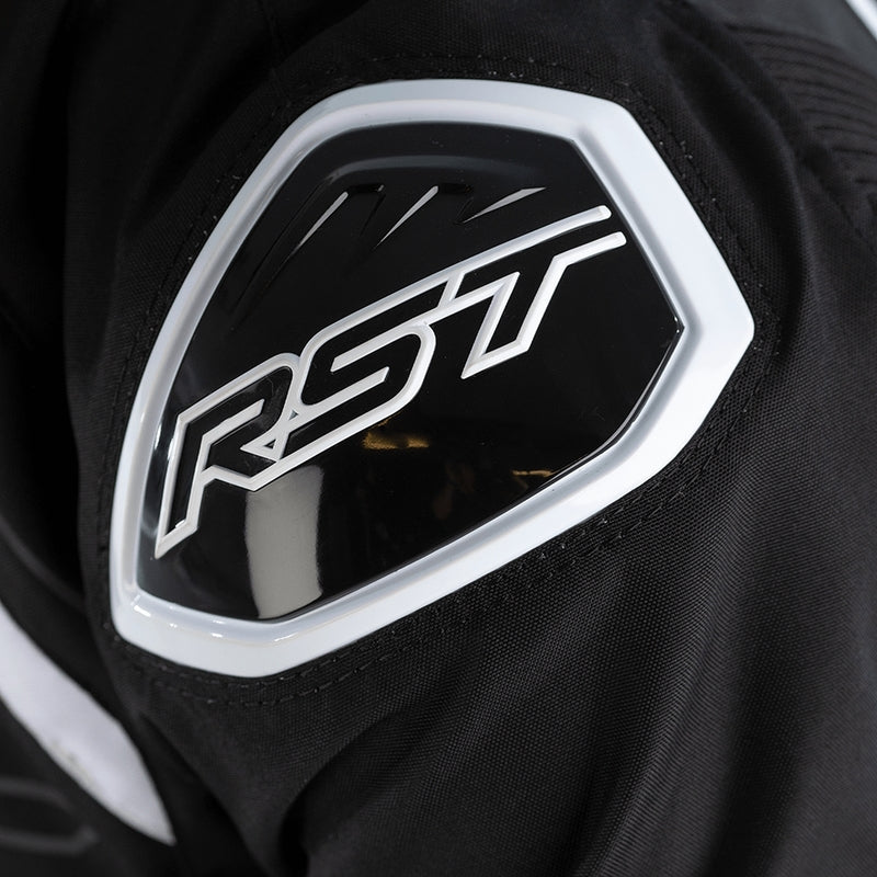        With its futuristic style, the S-1 textile jacket is a bold and vibrant take on protective motorcycling apparel, built to perform.  Made from robust MaxTex fabric, the jacket also features fixed mesh and SinAqua waterproof linings, a removable thermal lining and multiple intake and exhaust vents to protect you from all the elements.  Added to this are the motion panels on the back of the elbow and arm, along with cuff, sleeve and waist adjusters which offer a tailored fit.  Rated CE Level