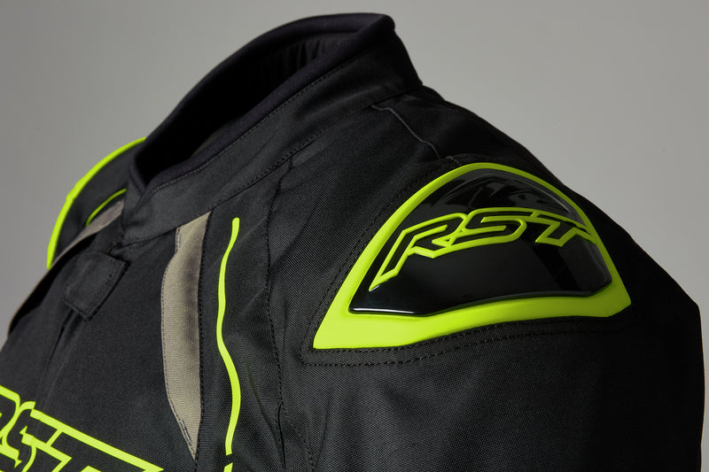 
With its futuristic style, the S-1 textile jacket is a bold and vibrant take on protective motorcycling apparel, built to perform.

Made from robust MaxTex fabric, the jacket also features fixed mesh and SinAqua waterproof linings, a removable thermal lining and multiple intake and exhaust vents to protect you from all the elements.

Added to this are the motion panels on the back of the elbow and arm, along with cuff, sleeve and waist adjusters which offer a tailored fit.

Rated CE Level A