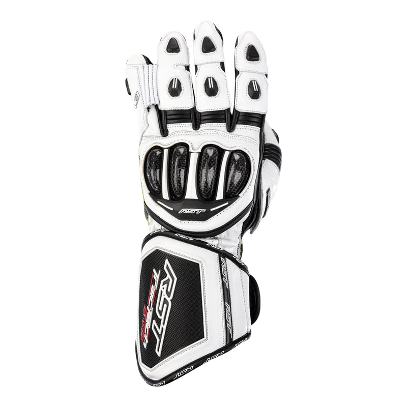
Built with Aramide - TracTech Evo 4 glove combines the best of previous TracTech gloves with more features for a superb fit, comfort and protection.

Made with both full-grain cowhide and kangaroo leather, the glove features a CE Level 1 Carbon Knuckle Protector for impact protection. Aramide Fibre on the palm stitching and underlay, along with double layer kangaroo leather and an RST palm slider protect the palm in the event of a high speed slide, while the double wrist and cuff closure offe