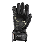 
Built with Aramide - TracTech Evo 4 glove combines the best of previous TracTech gloves with more features for a superb fit, comfort and protection.

Made with both full-grain cowhide and kangaroo leather, the glove features a CE Level 1 Carbon Knuckle Protector for impact protection. Aramide Fibre on the palm stitching and underlay, along with double layer kangaroo leather and an RST palm slider protect the palm in the event of a high speed slide, while the double wrist and cuff closure offe