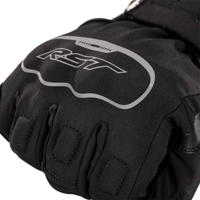
Made from tear resistant MaxTex, Axiom features all the the key ingredients for an essential everyday glove including a SinAqua waterproof membrane, pre-curved fingers for added comfort and a strap closure which offers a secure fit. 
CE certified to 1 KP, additional protection is offered in the form of knuckle protectors and the double layer leather palm. 
CE Rating : 1 KP 
Armour  CE Certification Rating: Level 1 KP Knuckle Protection: TPU  
Construction  Main Outer Material: Maxtex Water
