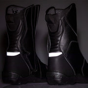 
This may be our entry level touring boot, but is still packed with features to keep your feet protected.   
Made from a microfibre construction, the boot features a SinAqua waterproof membrane for dryness and breathability. Added to this are the integrated shin, ankle and heel protection. The boot also features an integrated reinforced toe box and is CE certified as standard!