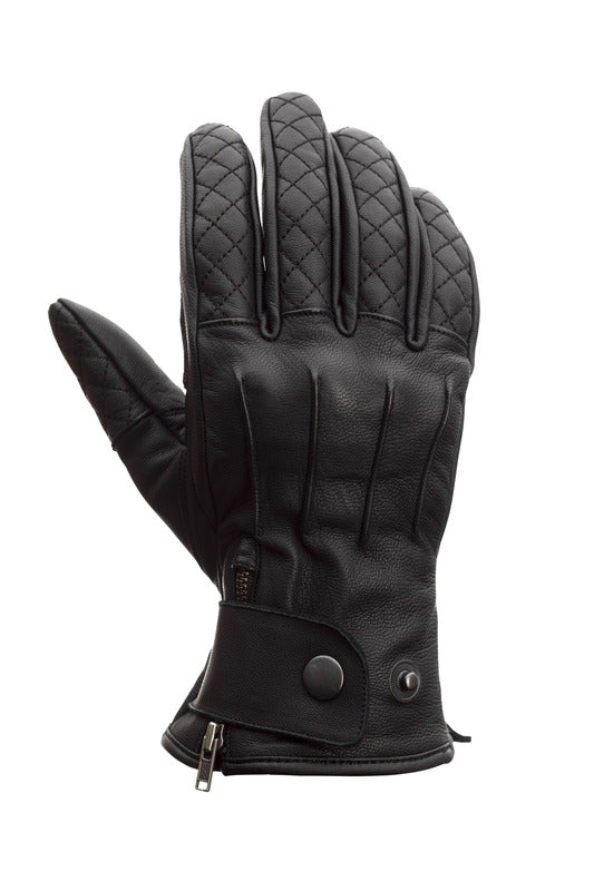 
Colección RST 2020
Los detalles de la costura, el cierre a presión y la cremallera de latón contribuyen a la elegancia de este guante de cuero Matlock CE. ProtecciónMarcado CE: Nivel 1 Protección en los nudillos: Viscoelástica  FabricaciónMaterial exterior de base: Cuero Material secundario: Ante Forro interior: De malla, fijo y cómodo Ventilación: Cuero perforado Dedos precurvados: Sí Cierre del puño: Corchete ajustable a presión y cremallera 