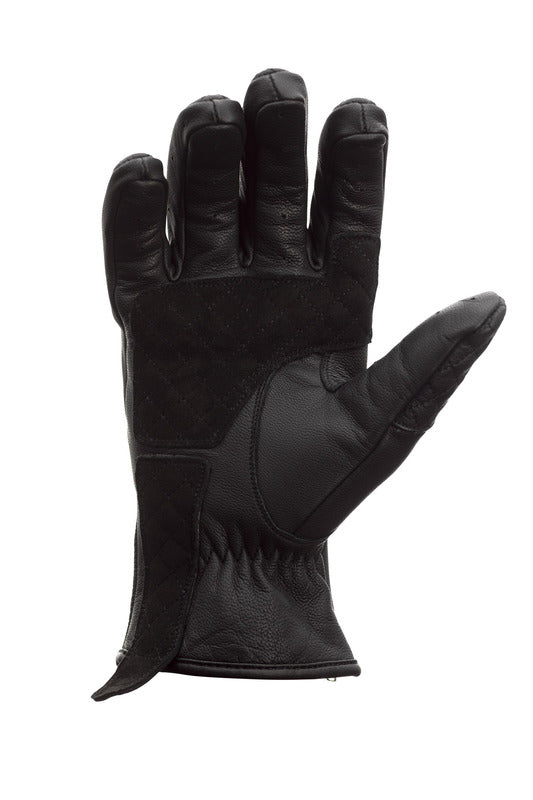 
Colección RST 2020
Los detalles de la costura, el cierre a presión y la cremallera de latón contribuyen a la elegancia de este guante de cuero Matlock CE. ProtecciónMarcado CE: Nivel 1 Protección en los nudillos: Viscoelástica  FabricaciónMaterial exterior de base: Cuero Material secundario: Ante Forro interior: De malla, fijo y cómodo Ventilación: Cuero perforado Dedos precurvados: Sí Cierre del puño: Corchete ajustable a presión y cremallera 