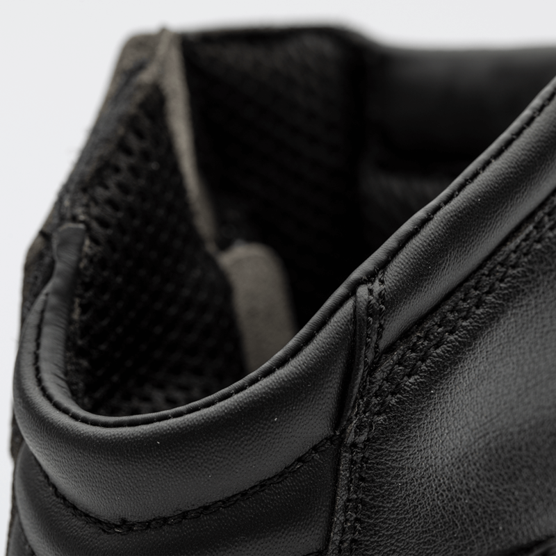 
Designed for comfort and safety, even in the wettest of conditions, this is a waterproof version of the TracTech Evo III Sports Boot, and packs in all the same great features from the TracTech Evo III boot in a shorter boot. The boot is CE Certified to Level 1/1/2/1 which is one of the highest levels of protection and comes with a moulded TPU heel cockpit and TPU shin armour as standard offering further impact protection. The nonslip multi-density sole and perforated leather ventilation makes 