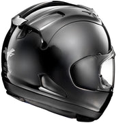 
The RX-7V EVO is an evolution of the RX-7V. Besides the change of homologation, it has several features and changes.

The RX-7V EVO will be certified to the new and more stringent ECE R22-06 regulation, while staying true to the core values of Arai of Rounder, Smoother andStronger for optimal Glancing Off performance.

The RX-7V EVO represents the summit of Arai’s knowledge, experience and know-how in helmet technology :

Different style cheek pads removable with hook at the back
The side ai
