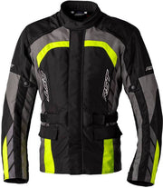 
RST’s entry level ¾ textile jacket. The Alpha has all the basic features that you need with a nod to safety in terms of the reflective panels on the outside of the jacket. Even in extreme conditions, you can stay visible, warm, and dry. All the things you would expect from a ¾ length textile garment.
ARMOUR

CE Certification Rating: AA
Shoulder Armour: CE Level 1
Back Protector: Pocket Only

FEATURES & BENEFITS

Adjustment: Waist, Cuff, Bicep
Outer Pockets: 2
Inner Pockets: 4

CONSTRUCTION

Ma