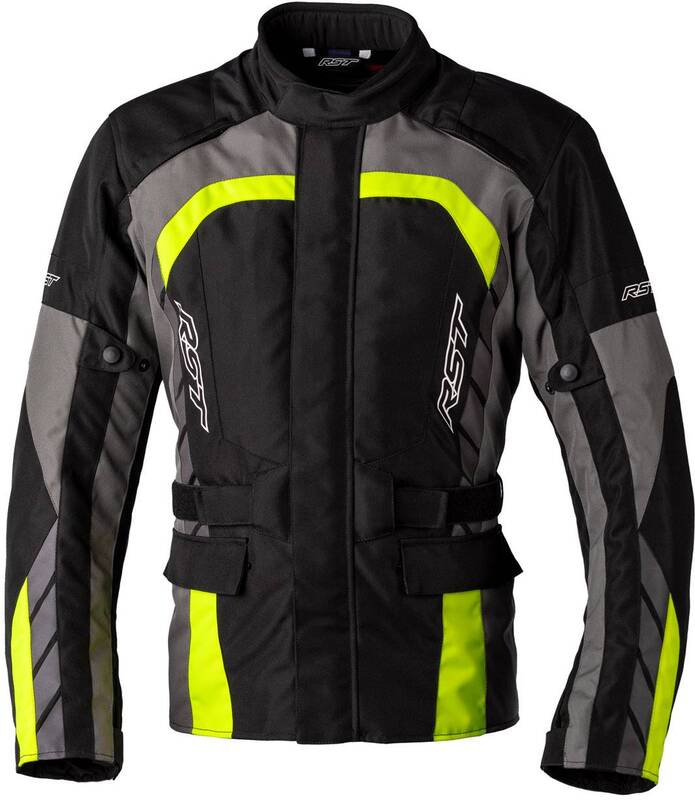 
RST’s entry level ¾ textile jacket. The Alpha has all the basic features that you need with a nod to safety in terms of the reflective panels on the outside of the jacket. Even in extreme conditions, you can stay visible, warm, and dry. All the things you would expect from a ¾ length textile garment.
ARMOUR

CE Certification Rating: AA
Shoulder Armour: CE Level 1
Back Protector: Pocket Only

FEATURES & BENEFITS

Adjustment: Waist, Cuff, Bicep
Outer Pockets: 2
Inner Pockets: 4

CONSTRUCTION

Ma