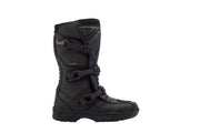 
A truly global boot. The Ambush really will get you anywhere in any condition, featuring a sympatex® membrane, three-buckle and Velcro closure system and a hard wearing sole, for any type of environment that you encounter when you ride around the world. The Ambush will be there to provide you with the protection and the comfort you need to ride all day. CE Rating: CE CertifiedArmourHeel Protection: IntegratedAnkle Protection: IntegratedShin Protection: TPUConstructionMain Outer Material: Micro