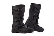 
A truly global boot. The Ambush really will get you anywhere in any condition, featuring a sympatex® membrane, three-buckle and Velcro closure system and a hard wearing sole, for any type of environment that you encounter when you ride around the world. The Ambush will be there to provide you with the protection and the comfort you need to ride all day. CE Rating: CE CertifiedArmourHeel Protection: IntegratedAnkle Protection: IntegratedShin Protection: TPUConstructionMain Outer Material: Micro