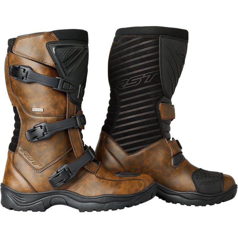 
A truly global boot. The Ambush really will get you anywhere in any condition, featuring a sympatex® membrane, three-buckle and Velcro closure system and a hard wearing sole, for any type of environment that you encounter when you ride around the world. The Ambush will be there to provide you with the protection and the comfort you need to ride all day.

ARMOUR

CE Certification Rating: CE Certified
Heel Protection: Integrated
Ankle Protection: Integrated
Shin Protection: TPU


CONSTRUCTION
