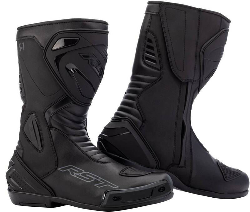 
The S1 is a fantastic entry level sports boot, with removable plastic toe slider, 360 degree heel cockpit, shin, and ankle protectors. The S1 is a truly fantastic value sports boot. Suitable for any form of riding you encounter. CE Rating: CE CertifiedArmourHeel Protection: TPUAnkle Protection: TPUShin Protection: TPUConstructionMain Outer Material: MicrofibreWP Version with SinAqua LiningVentilation: Twin Rear Exhaust + Non WP Perforated OuterClosure: Zip + Hook & LoopShift Pad: YesToe Slider