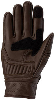 
Styled to match the new Roadster jacket, the glove is available in matching leather and colour to the jacket. Equipped with a motion panel on the back of the hand and an integrated knuckle protector  giving a great amount of comfort alongside a classic style. CE Rating: Level 1 KPArmourKnuckle Protector: Foam Knuckle ProtectorConstructionMain Outer Material: LeatherSecondary Material: AmaraReinforcement: Double Layer in PalmPrecurved Fingers: YesPerforation: YesCuff Closure: Press StudFit Prof