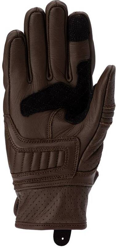 
Styled to match the new Roadster jacket, the glove is available in matching leather and colour. Equipped with a motion panel on the back of the hand and integrated knuckle give a great amount of comfort alongside a classic style. 
GLOVE SPEC 
ARMOUR  CE Certification Rating: Level 1 KP Bio elastane integrated knuckle  
CONSTRUCTION  Outer 1: Full grain leather Outer 2: Amara Polyester lining with foam  
FEATURES & BENEFITS  Double layer leather at palm Pre-curved fingers Press stud wrist c