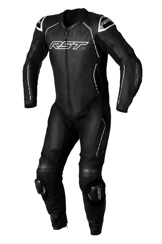 
A great entry level suit into the race sector. Packed with ergonomic stretch panels, Next generation shoulder cups, and race compound knee sliders, the S1 CE Men’s Leather Suit provides incredible value. Take to the road and track in this sporty and aggressive styled suit, but featuring a less aggresive  cut making it comfortable on and off the bike. CE Rating: AAAArmourBack Protector: Pocket OnlyShoulder Armour: CE Level 1Elbow Armour: CE Level 1Hip Armour: CE Level 2Knee Armour: Long Knee CE