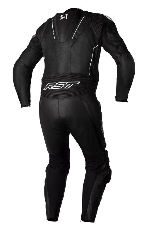 
A great entry level suit into the race sector. Packed with ergonomic stretch panels, Next generation shoulder cups, and race compound knee sliders, the S1 CE Men’s Leather Suit provides incredible value. Take to the road and track in this sporty and aggressive styled suit, but featuring a less aggresive  cut making it comfortable on and off the bike. CE Rating: AAAArmourBack Protector: Pocket OnlyShoulder Armour: CE Level 1Elbow Armour: CE Level 1Hip Armour: CE Level 2Knee Armour: Long Knee CE