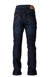 
Another addition to the RST Aramid collection. This time, our new straight-cut jean. The Straight Leg 2 utilises our infinite adjustment armour system to give a fashionable look backed with the ultimate protection of Aramid on the inside. CE Rating: A  ArmourKnee Armour: CE Level 1Hip Armour: Pocket OnlyConstructionMain Outer Material: Denim & Aramid FibreInner Lining: Cotton Fixed MeshZips: RST ZipperFeatures & BenefitsOuter Pockets: 5Infinite Armour System: YesRST Branded Back Waist Label Pa