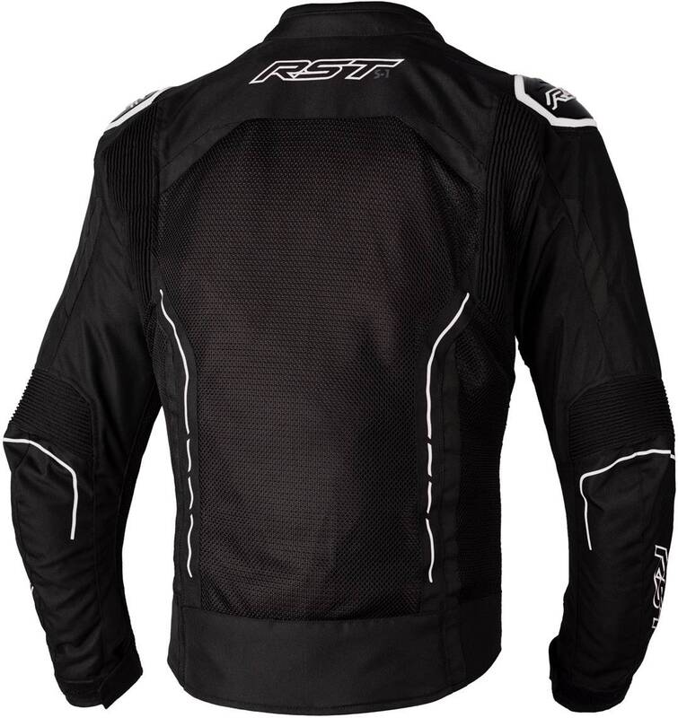 
Geared towards summer riding and based on the fantastic S1 Textile Jacket, using the same chassis, the jacket comes equipped with a mesh layer to allow air to flow around the body. Paired with a removable water-resistant lining on the inside increases the jacket’s practicality.
Armour

CE Certification Rating: A
Back Protector: Pocket Only
Shoulder Armour: CE Level 1
Elbow Armour: CE Level 1

Features & Benefits

Adjustment: Hook & Loop Sleeve & Waist Adjusters
Outer Pockets: 2 Zipped Pockets
