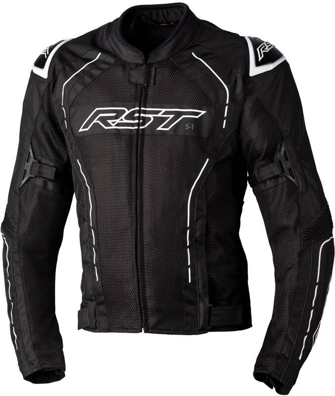 
Geared towards summer riding and based on the fantastic S1 Textile Jacket, using the same chassis, the jacket comes equipped with a mesh layer to allow air to flow around the body. Paired with a removable water-resistant lining on the inside increases the jacket’s practicality.
Armour

CE Certification Rating: A
Back Protector: Pocket Only
Shoulder Armour: CE Level 1
Elbow Armour: CE Level 1

Features & Benefits

Adjustment: Hook & Loop Sleeve & Waist Adjusters
Outer Pockets: 2 Zipped Pockets
