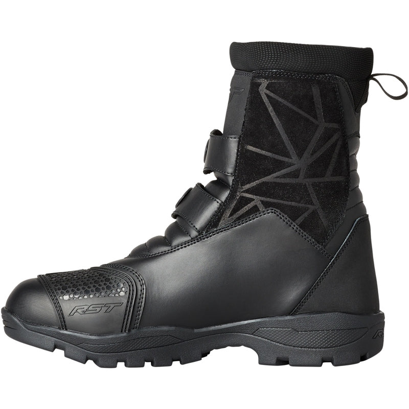 
The mid height version of the original Adventure-X boot. Equipped with a large twin buckle closure system, the Adventure-X Mid is easy to put on and take off, while remaining fastened in place with additional hook & loop fasteners. A breathable SinAqua Pro membrane keeps the foot dry and fresh whether riding in the rain or wading through mud. 

ARMOUR

Reinforced cockpit
Integrated ankle protection


MATERIAL

OUTER: Microfibre
OUTER 2: Suede Microfibre


LINING

LINING: Waterproof lining

