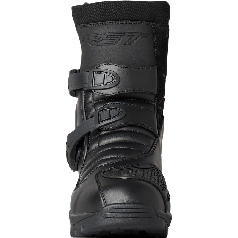 
The mid height version of the original Adventure-X boot. Equipped with a large twin buckle closure system, the Adventure-X Mid is easy to put on and take off, while remaining fastened in place with additional hook & loop fasteners. A breathable SinAqua Pro membrane keeps the foot dry and fresh whether riding in the rain or wading through mud. 

ARMOUR

Reinforced cockpit
Integrated ankle protection


MATERIAL

OUTER: Microfibre
OUTER 2: Suede Microfibre


LINING

LINING: Waterproof lining

