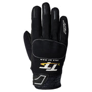 
The IOM TT Team Evo Glove is a homage to RST’s safety partnership with the Isle of Man. Featuring an integrated soft knuckle protector, double layer leather on the palm and perforations for ventilation on the fingers.

ARMOUR

Visco elastane knuckle


MATERIAL

OUTER 1: Synthetic hybrid
OUTER 2: Microfibre


LINING

Fixed comfort mesh lining


FEATURES

Double layer leather at palm
Pre-curved fingers
Hook & loop double wrist closure
Integrated pull tab
Perforation
