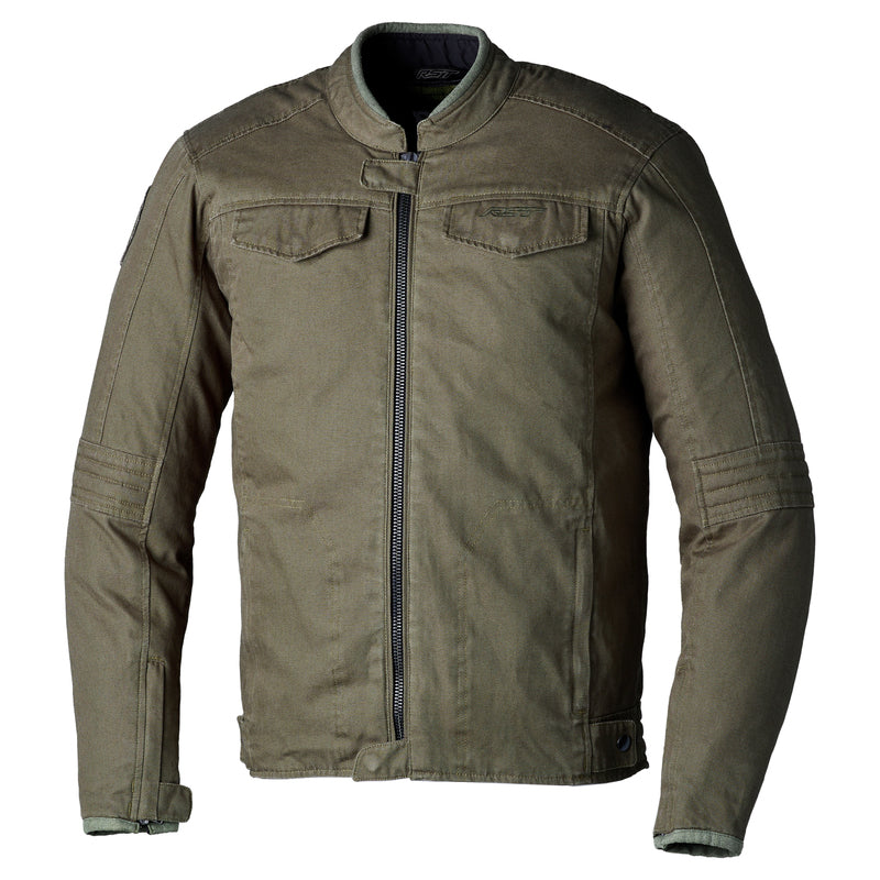 
The Crosby 2 is a classic cotton canvas jacket, paying homage to RST’s sponsorship of the Isle of Man TT. Available in vintage colourways; charcoal and green, with a removable thermal lining and fix waterproof lining on the inside. So a textile classic offering from the RST TT Collection.

ARMOUR

ELBOW: Level 1
SHOULDER: Level 1
BACK: Pocket Only


MATERIAL

OUTER 1: Cotton canvas


LINING

Fixed mesh with SinAqua membrane
Removable thermal liner light weight


FEATURES

IOM TT branding
E