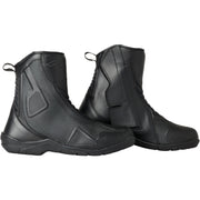 
The mid height version of the original Atlas boot. Bringing together two key elements of rider safety - protection and visibility – the Atlas Mid boot epitomises comfort and safety in all conditions. With a hard wearing nylon outer with integrated dot-matrix reflective material, the boot is highly reflective at night with a more subtle look during the day. CE Certified leather provides extra protection to the heel with integrated ankle reinforcement, while the Hipora® lining is waterproof and 