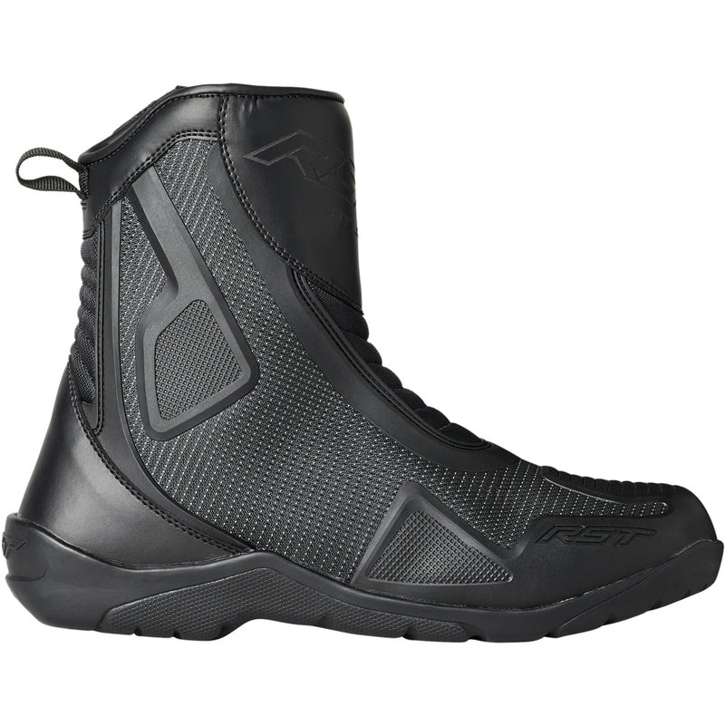 
The mid height version of the original Atlas boot. Bringing together two key elements of rider safety - protection and visibility – the Atlas Mid boot epitomises comfort and safety in all conditions. With a hard wearing nylon outer with integrated dot-matrix reflective material, the boot is highly reflective at night with a more subtle look during the day. CE Certified leather provides extra protection to the heel with integrated ankle reinforcement, while the Hipora® lining is waterproof and 