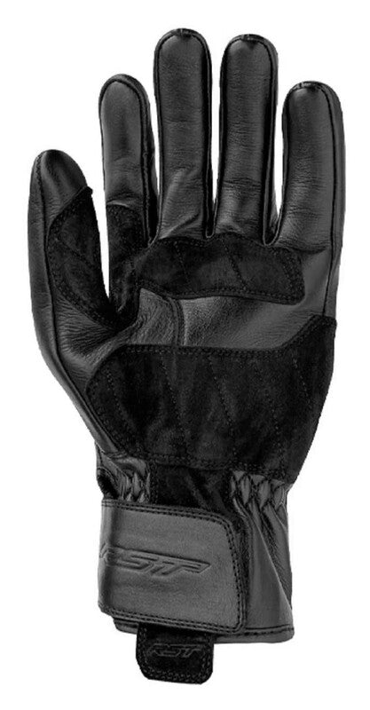 
With its vintage ace, the stylish Crosby glove has the protection to match – CE Certified to Level 1 KP. Made from premium Aniline Waxed leather, the glove comes with motion panels, pre-curved fingers, and an elastic cuff for added comfort. 
ARMOUR  CE Certification Rating: Level 1 KP TPU knuckle  
CONSTRUCTION  Outer: Premium aniline waxed leather Polyester lining with foam  
FEATURES & BENEFITS  Embossed logos Double layer leather at palm Pre-curved fingers Hook and loop wrist closure Per
