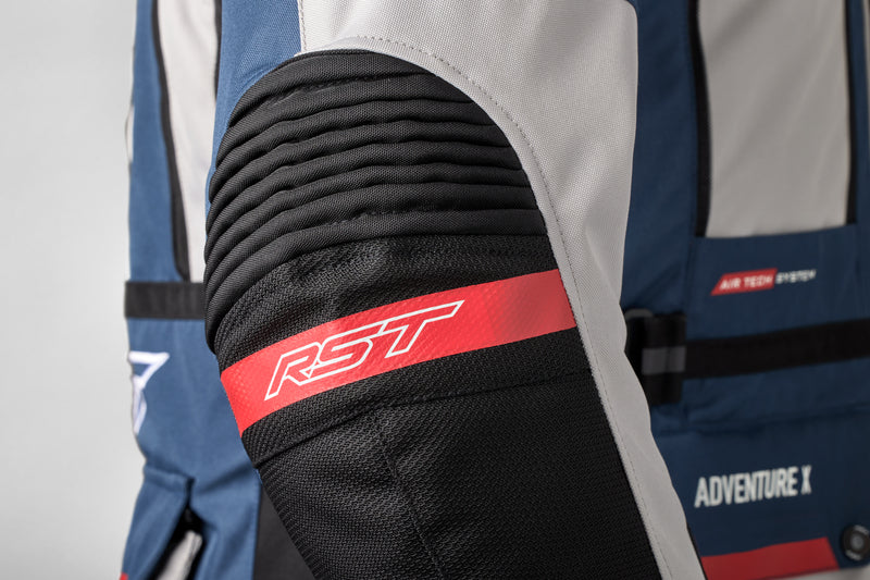 
From the depths of a Scottish winter to the heat of the Australian outback, wherever and whenever you ride, this is a must-have item for all adventure riding.

Armour

CE Certification Rating: AA


Construction

Main Outer Material: MaxTex
Back Protector: CE Level 2
Shoulder armour: CE Level 2
Elbow armour: CE Level 2
Shoulder Cup: TPU
Secondary Material: Ballistic
Waterproof Lining: Removable Quilted Thermal Liner Bonded with Waterproof SinAqua Pro Membrane
Inner Lining: Fixed Comfort Mesh 