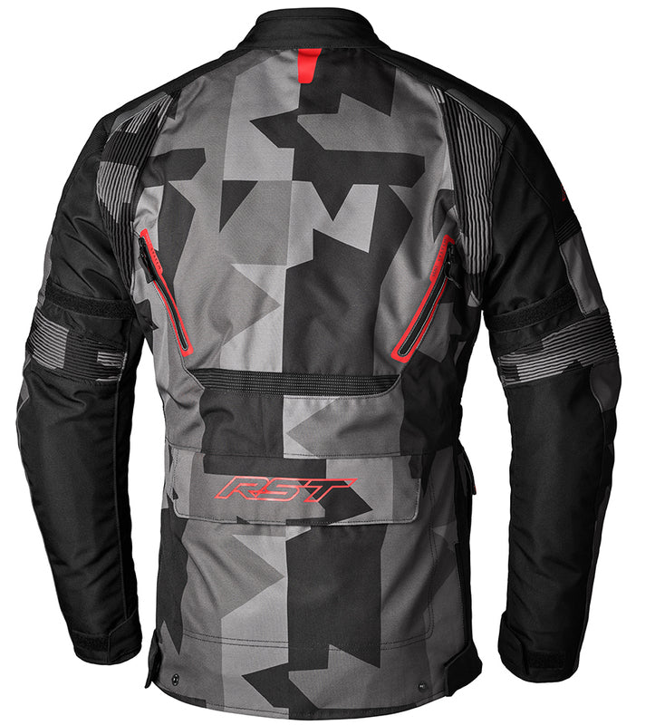 
Go the distance with the endurance. This is a jacket that you can wear all day in the saddle. Made from hard wearing fabrics in a full-length touring cut. Equipped with multi-point ventilation, invisible reflex, generous pockets and hand warmer pockets. Unique to the jacket is a vent system on the shoulders designed to hold the vents open and direct air down the back of the rider. A cuff ventilation system is unique to the Endurance too. Pair with the jean for the ultimate two-piece touring op