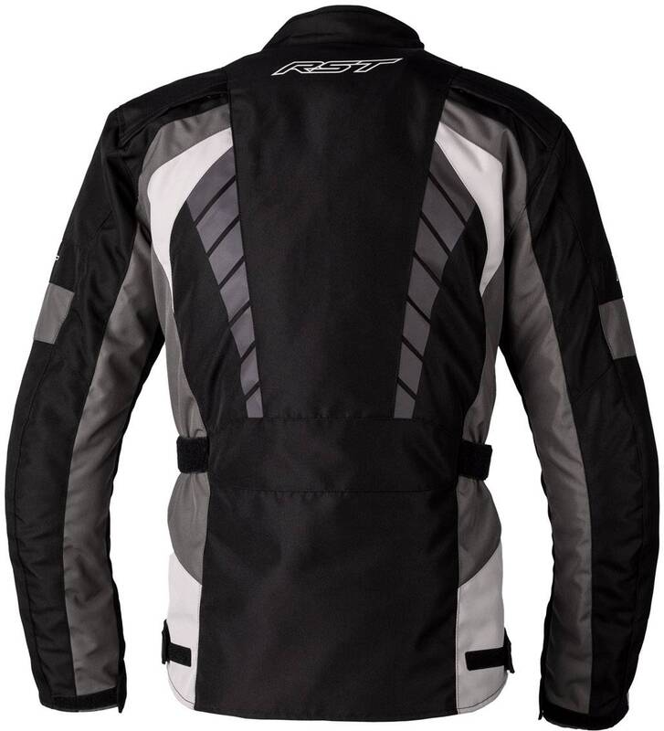 
RST’s entry level ¾ textile jacket. The Alpha has all the basic features that you need with a nod to safety in terms of the reflective panels on the outside of the jacket. Even in extreme conditions, you can stay visible, warm, and dry. All the things you would expect from a ¾ length textile garment.
ARMOUR

CE Certification Rating: AA
Shoulder Armour: CE Level 1
Back Protector: Pocket Only

FEATURES & BENEFITS

Adjustment: Waist, Cuff, Bicep
Outer Pockets: 2
Inner Pockets: 4

CONSTRUCTION

Ma