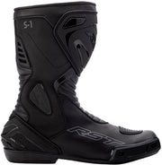 
The S1 is a fantastic entry level sports boot, with removable plastic toe slider, 360 degree heel cockpit, shin, and ankle protectors this boot is a truly fantastic value sports boot. Suitable for any form of riding you encounter. CE Rating: CE CertifiedArmourHeel Protection: TPUAnkle Protection: TPUShin Protection: TPUConstructionMain Outer Material: MicrofibreVentilation: Twin Rear Exhaust + Non WP Perforated LeatherClosure: Zip + Hook & LoopShift Pad: YesShank: Polycarbonate Anti Twist Mids