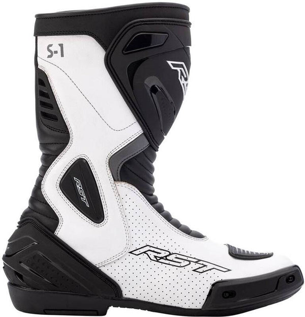 
The S1 is a fantastic entry level sports boot, with removable plastic toe slider, 360 degree heel cockpit, shin, and ankle protectors this boot is a truly fantastic value sports boot. Suitable for any form of riding you encounter. CE Rating: CE CertifiedArmourHeel Protection: TPUAnkle Protection: TPUShin Protection: TPUConstructionMain Outer Material: MicrofibreVentilation: Twin Rear Exhaust + Non WP Perforated LeatherClosure: Zip + Hook & LoopShift Pad: YesShank: Polycarbonate Anti Twist Mids