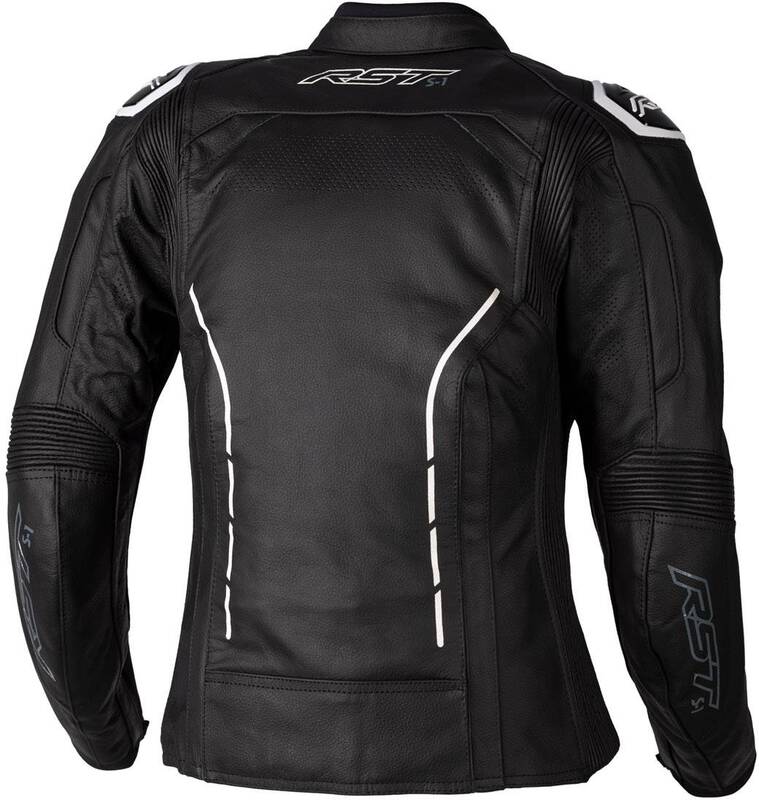 
Offering sports egronomics and the proetction of AAA certified leather, with waist adjusters and neoprene comfort cuffs. Finished with shoulder sliders and a 360 degree zip to combine with the S1 CE Ladies Leather Jean makes this the perfect two piece.CE Rating: AAAArmourBack Protector: Pocket OnlyShoulder Armour: CE Level 1Elbow Armour: CE Level 1 ConstructionMain Outer Material: LeatherStretch: 4 Way Woven Stretch Panels with Motion PanelsInner Lining: MeshThermal Liner: Removable Quilted Th