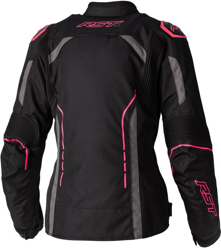 
Simply built to perform. The S1 Ladies Textile jacket features CE Level 1 shoulder and elbow armour combined with a host of technical materials. A SinAqua waterproof lining, thermal lining and intake exhaust vents are all there to keep you dry, warm, and fresh. Make a statement on the road with this contemporary styled jacket in striking colours.CE Rating: AAArmourBack Protector: Pocket OnlyShoulder Armour: CE Level 1Elbow Armour: CE Level 1ConstructionElbow Armour: CE Level 1Thermal Lining: R