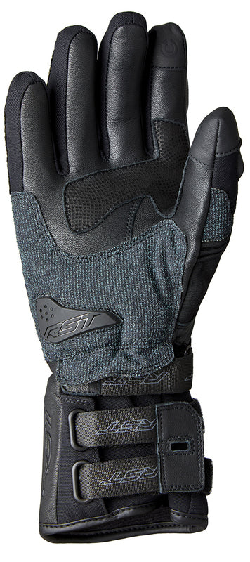 
The Ranger Jacket and Jean took adventure riding to a new level, and now we are introducing the Pro Series Ranger Glove to match. Using a blend of materials and protective features, including the RST palm slider and integrated TPU knuckle protector, the Ranger Glove will keep you riding in the toughest conditions.

ARMOUR

CE Certification Rating: Level 1 KP
Cordura covered TPU knuckle
TPR finger protection
TPR Palm slider


CONSTRUCTION

Outer 1: Cordura
Outer 2: Full grain leather
Outer 3: