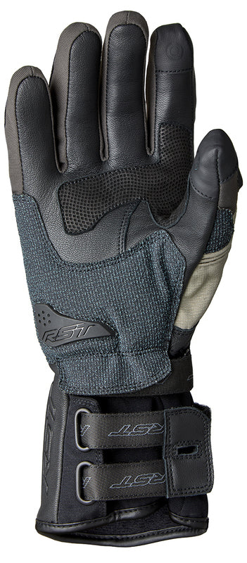 
The Ranger Jacket and Jean took adventure riding to a new level, and now we are introducing the Pro Series Ranger Glove to match. Using a blend of materials and protective features, including the RST palm slider and integrated TPU knuckle protector, the Ranger Glove will keep you riding in the toughest conditions.

ARMOUR

CE Certification Rating: Level 1 KP
Cordura covered TPU knuckle
TPR finger protection
TPR Palm slider


CONSTRUCTION

Outer 1: Cordura
Outer 2: Full grain leather
Outer 3: