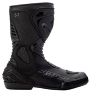 
The S-1 is a fantastic entry level sports boot, with removable plastic toe slider, 360 degree heel cockpit, shin, and ankle protectors this boot is a truly fantastic value sports boot. Suitable for any form of riding you encounter.

ARMOUR

CE Certification Rating: 2221
Heel TPU protection
Shin TPU protection
Ankle TPU protection 


FEATURES & BENEFITS

Twin rear exhaust vents
Hook and loop zip closure
Shift pad
Polycarbonate anti twist midsole
Toe slider
Dual density insole
Dual density out