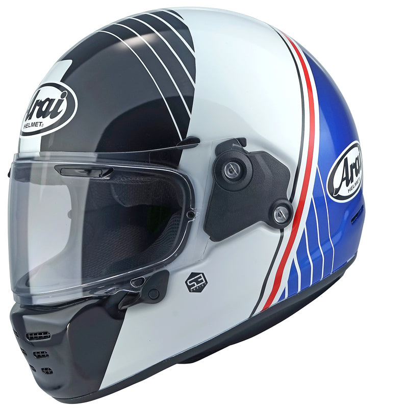 
A cutting-edge technology that look vintage !

 

While a homage to the classic style of the 1980s, the Concept-X is equipped with all the latest protection and comfort. A simple and sophisticated form that is not categorized by any genre. In addition to Arai's first inner ventilation system, it features a full system interior which has almost the same materials as racing models. A "Neo Classic" helmet that is not only for classic bikes and cruisers but also compatible with the latest motorc