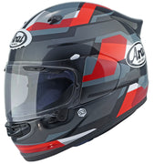 
The new Arai Quantic – as the mathematical definition describes – draws together in harmony the qualities and design elements found in helmets throughout the Arai range, while adding fresh features all of its own.

The Quantic offers a new choice for riders that want the very best helmet – in terms of protection, performance, comfort and ease of wear – without compromise. Using the aerodynamic and protective abilities of Arai’s full-race helmets, and all the experience and know-how earned over