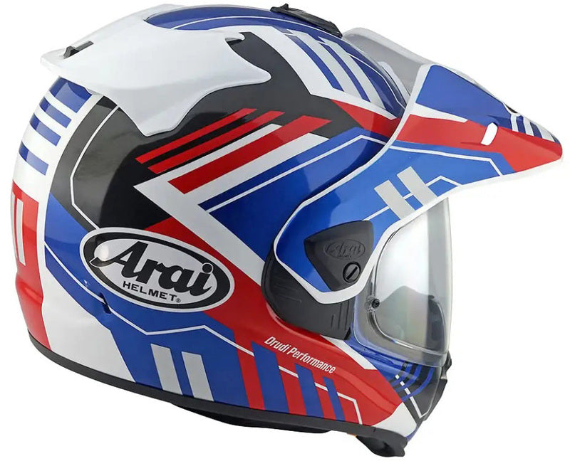 
The Tour-X5 is one of the most versatile helmets ever created. It has been designed for both on- and off-road use.  As the successor of the Tour-X4, it is made of fiber composites with a multi-density EPS liner for good shock absorption while retaining perfect lightness. Not only the shell, but also the shield system are rounder and smoother.

Its interior is made of hypoallergenic, antibacterial fabric for added comfort. It features improved ventilation with chin vent and integrated spoiler,