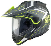 
The Tour-X5 is one of the most versatile helmets ever created. It has been designed for both on- and off-road use.  As the successor of the Tour-X4, it is made of fiber composites with a multi-density EPS liner for good shock absorption while retaining perfect lightness. Not only the shell, but also the shield system are rounder and smoother.

Its interior is made of hypoallergenic, antibacterial fabric for added comfort. It features improved ventilation with chin vent and integrated spoiler,