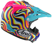 
MX-V EVO

	Arai’s ultimate off-road helmet gains ECE R22-06 approval
	No significant changes required thanks to Arai’s Priority for Protection: the core design philosophy of creating rounder, smoother and stronger outer shells combined with a one-piece multi-density EPS liner that work together to improve ‘Glancing Off’ performance.



The MX-V evolved from the legendary VX-3 and years of Arai’s competition experience can be found in its ultimate MX, Enduro and off-road use helmet. And, while