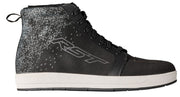 
The RST Urban-K Boot is our latest generation sneaker style boot, using the latest woven technology to bring the highest level of comfort and ventilation in a lightweight urban summer boot.

A side zip opening offers a quick entry combined with a traditional lace to get the boot fitted perfectly. A shift pad and integrated ankle protection gives you and your boots the protection they need.
ARMOUR

CE Certification Rating: 2221
Heel TPU protection
Shin TPU protection
Ankle TPU protection

CONS