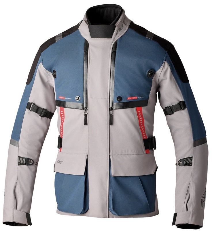 
Long days in the saddle really put your riding kit to the test, and the best kit keeps you riding in comfort. The Vulcan Jacket and Jean is designed for just that. Keeping you comfortable and protected, mile after mile, day after day. Using the latest Lx3 laminated fabric with built-in stretch, the Vulcan takes adventure motorbike clothing to a whole other level in terms of comfort.

Direct to body ventilation panels and openings across the jacket ensure temperature regulation is easily contr