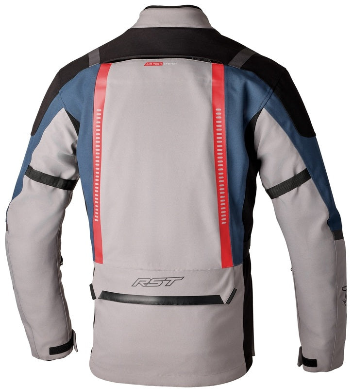 
Long days in the saddle really put your riding kit to the test, and the best kit keeps you riding in comfort. The Vulcan Jacket and Jean is designed for just that. Keeping you comfortable and protected, mile after mile, day after day. Using the latest Lx3 laminated fabric with built-in stretch, the Vulcan takes adventure motorbike clothing to a whole other level in terms of comfort.

Direct to body ventilation panels and openings across the jacket ensure temperature regulation is easily contr