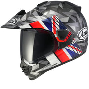 
The Tour-X5 is one of the most versatile helmets ever created. It has been designed for both on- and off-road use.  As the successor of the Tour-X4, it is made of fiber composites with a multi-density EPS liner for good shock absorption while retaining perfect lightness. Not only the shell, but also the shield system are rounder and smoother.

Its interior is made of hypoallergenic, antibacterial fabric for added comfort. It features improved ventilation with chin vent and integrated spoiler,