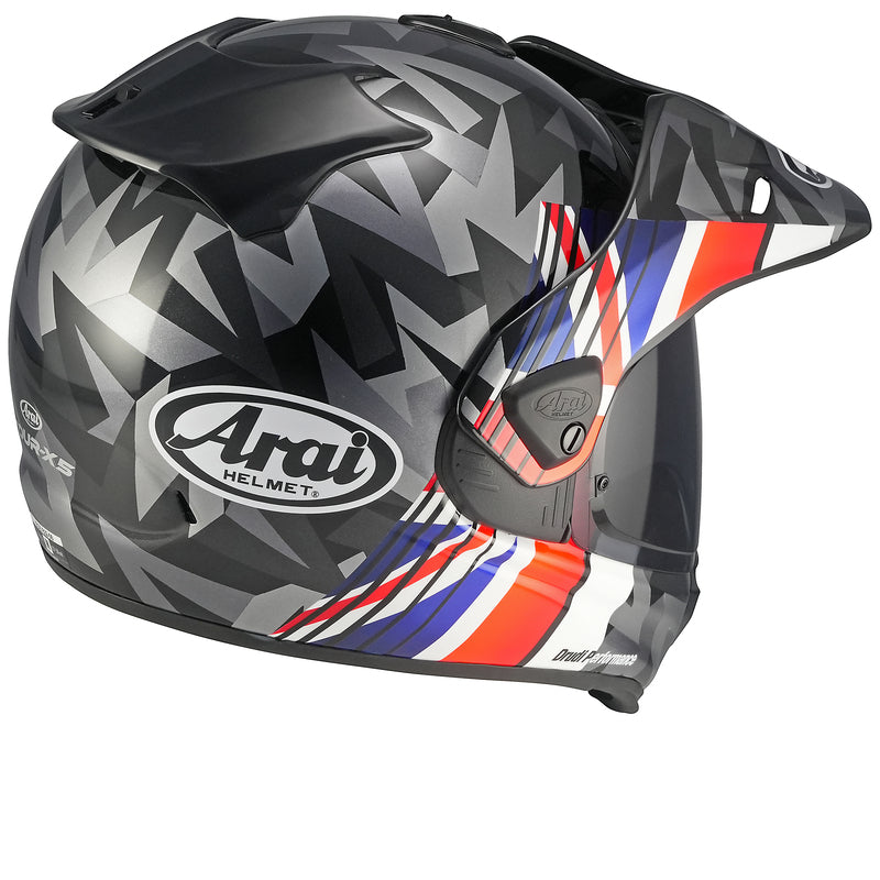 
The Tour-X5 is one of the most versatile helmets ever created. It has been designed for both on- and off-road use.  As the successor of the Tour-X4, it is made of fiber composites with a multi-density EPS liner for good shock absorption while retaining perfect lightness. Not only the shell, but also the shield system are rounder and smoother.

Its interior is made of hypoallergenic, antibacterial fabric for added comfort. It features improved ventilation with chin vent and integrated spoiler,